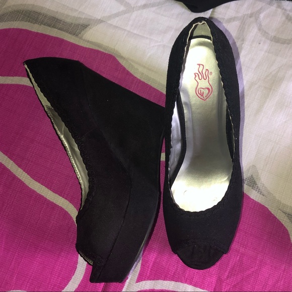 torrid Shoes - Open toed wedges